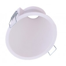 Reflector fijo Redondo Asimétrico Blanco Ø84mm para Foco Downlight LED COB 6W Konic VOLCAN